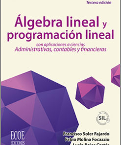 Álgebra lineal y programación - 3ra Edicion