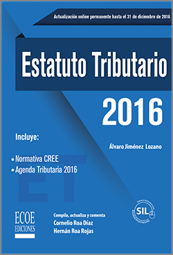 Estatuto tributario 2016 - 1ra edición
